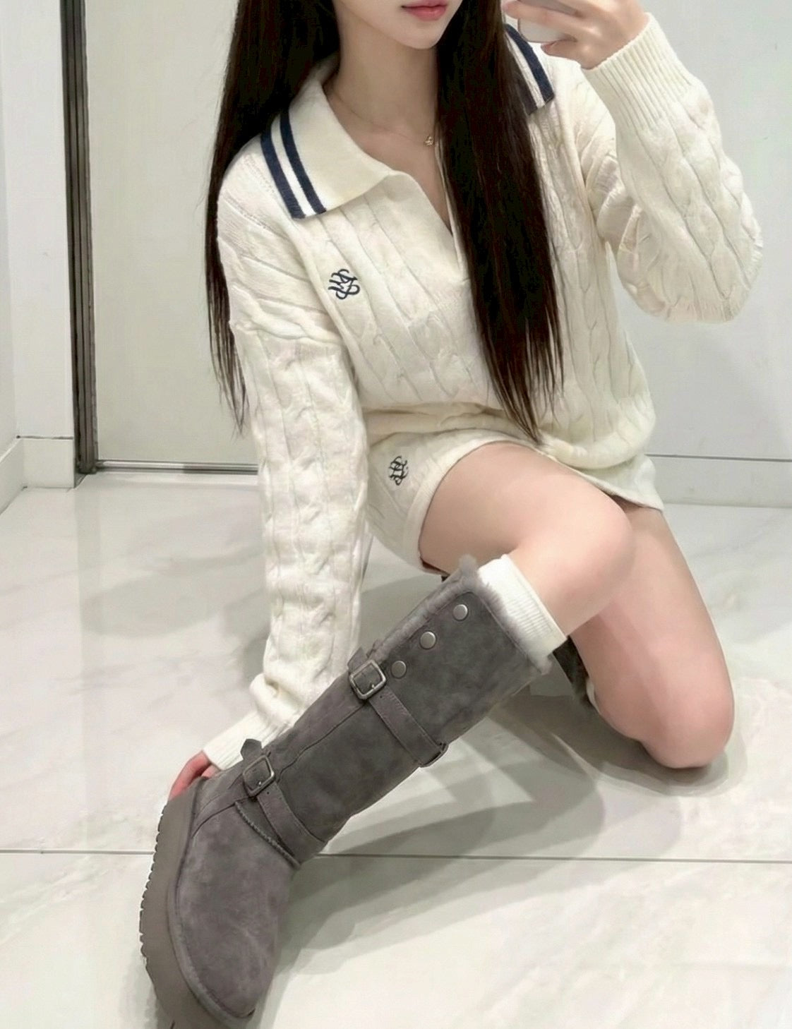 ムートンブーツ 4種類