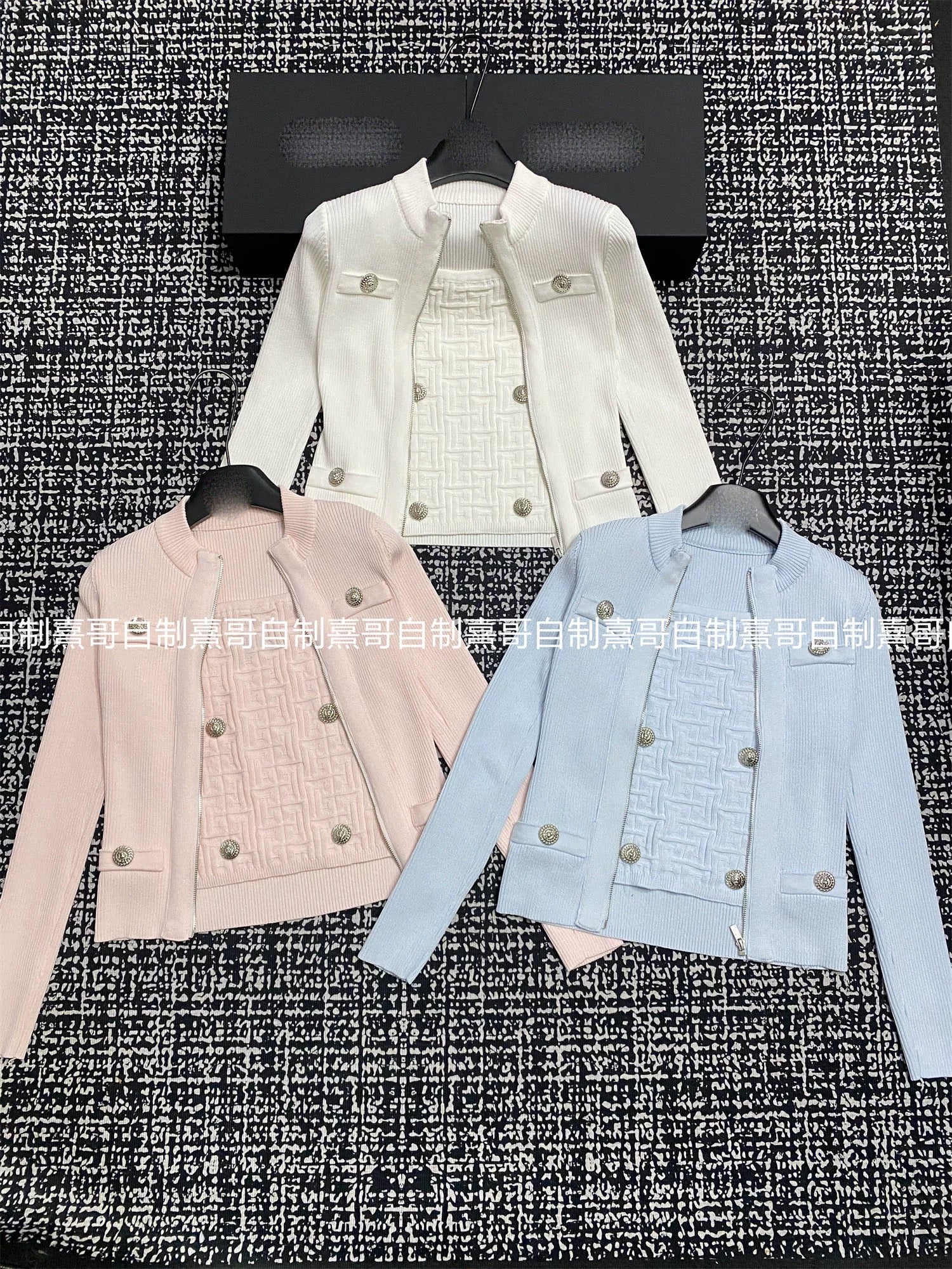 パーカー＋トップスset 3色