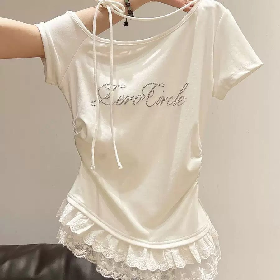 フリルTシャツ 3色