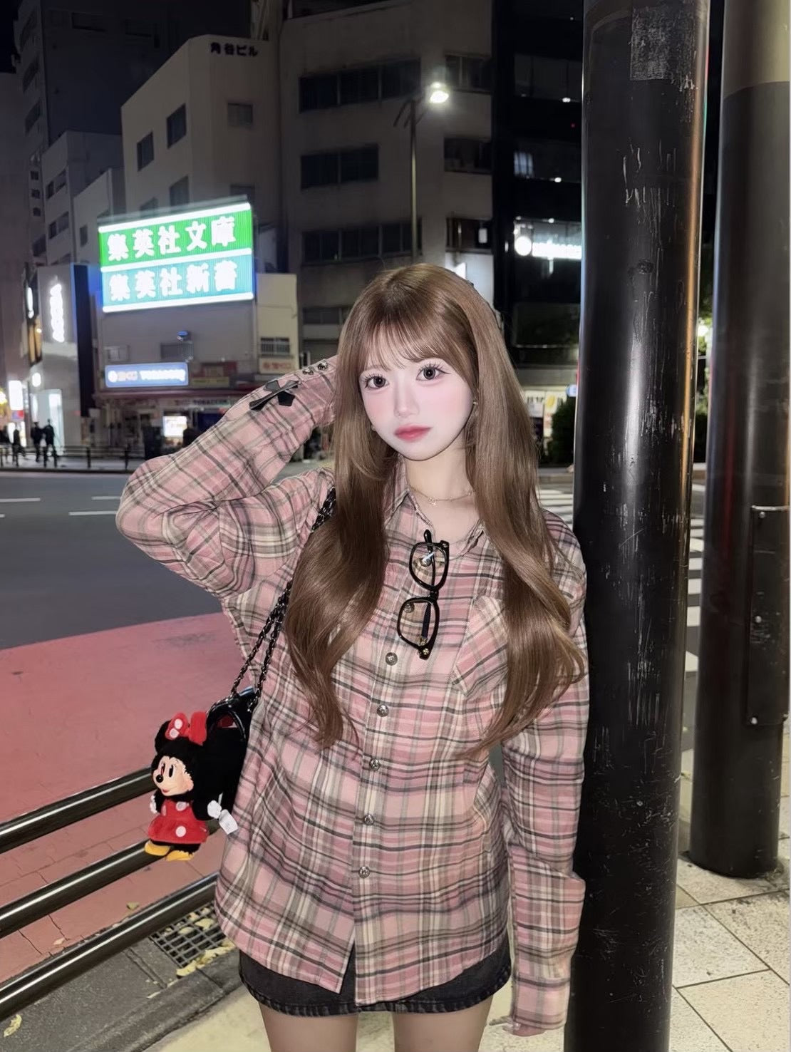 Cross check shirt