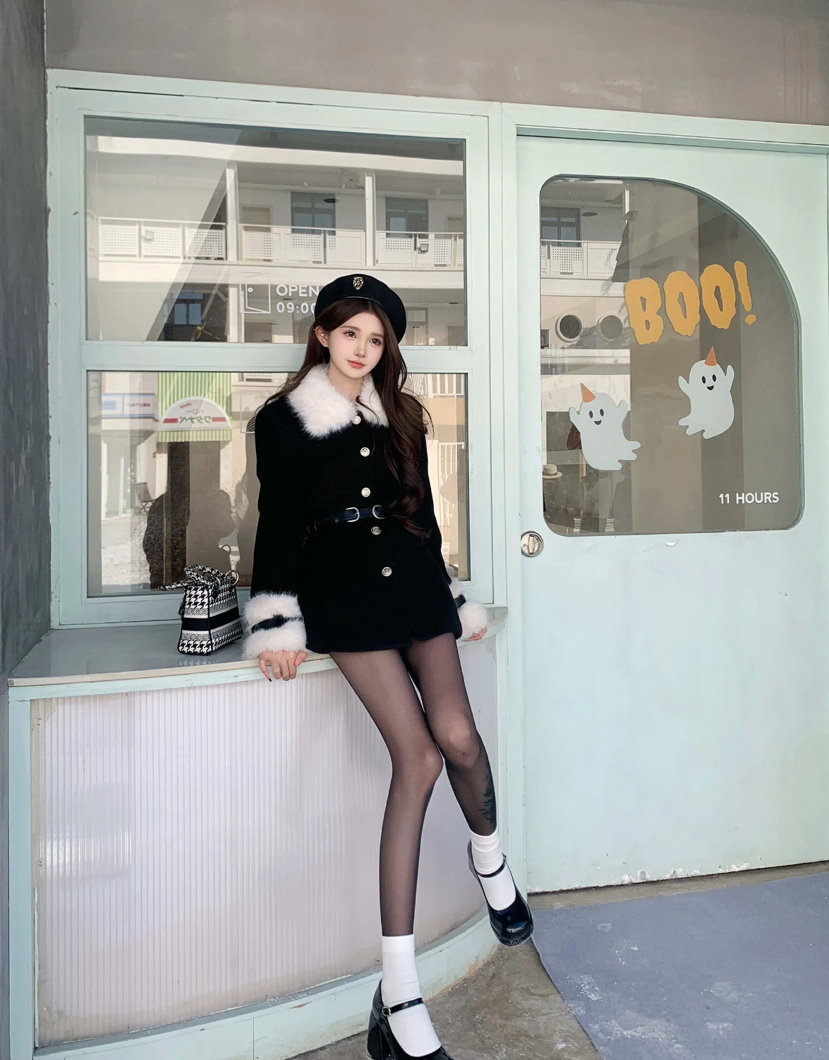dolly monotone coat