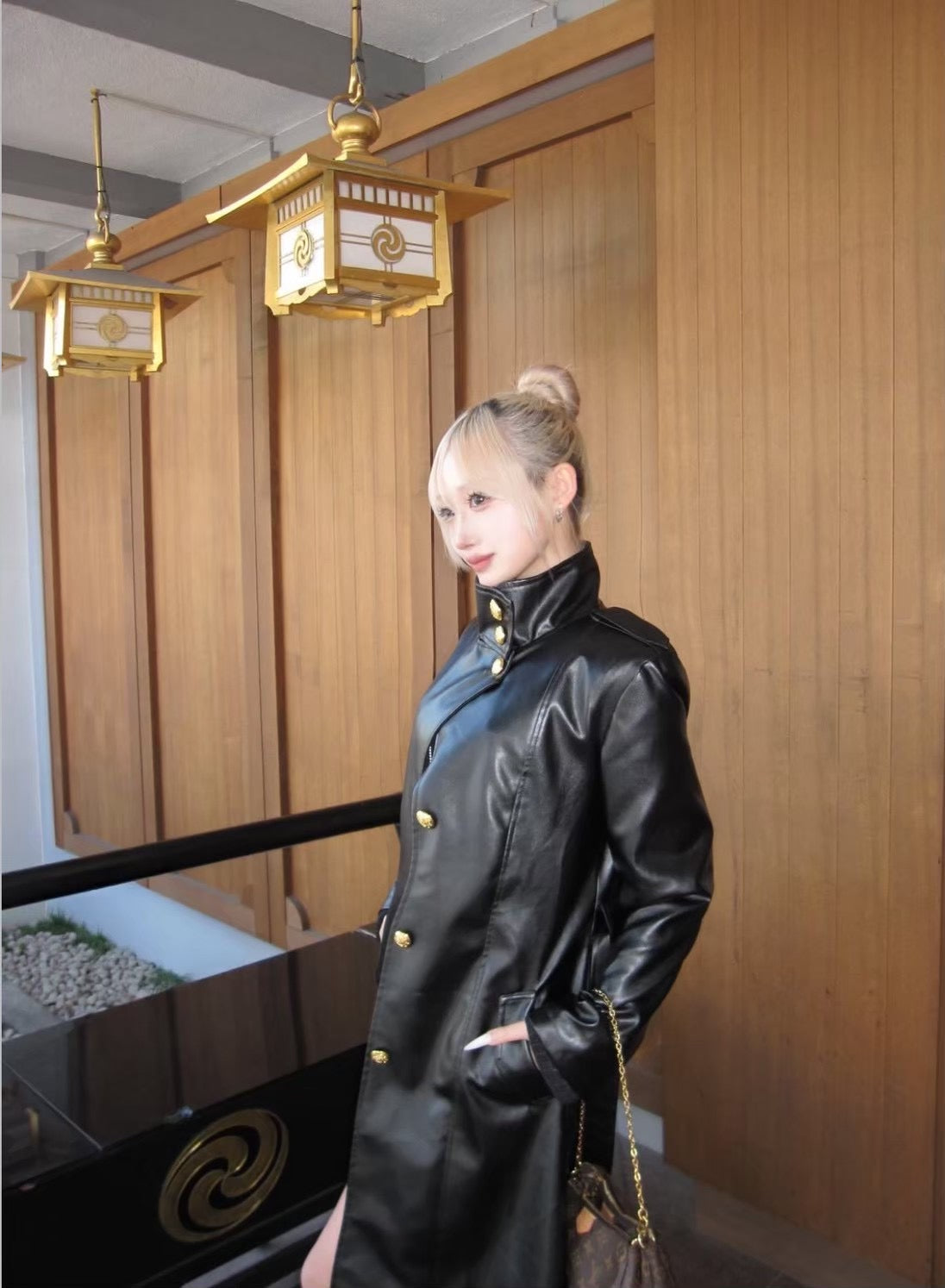 luxuryロングコート