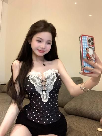 ♡えちえちdot cute トップス2色