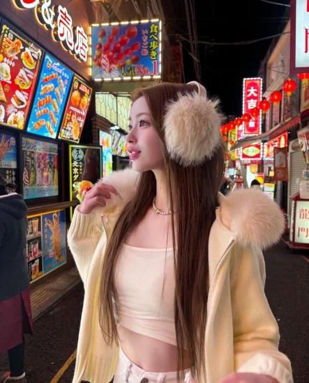 ●ファーフードパーカー 4色