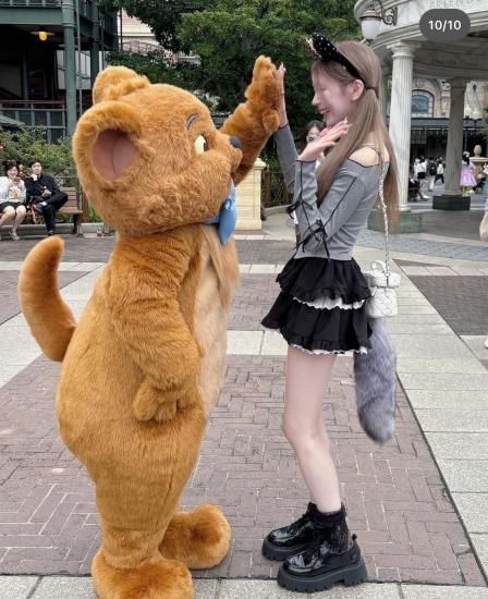 あざとフリルスカート