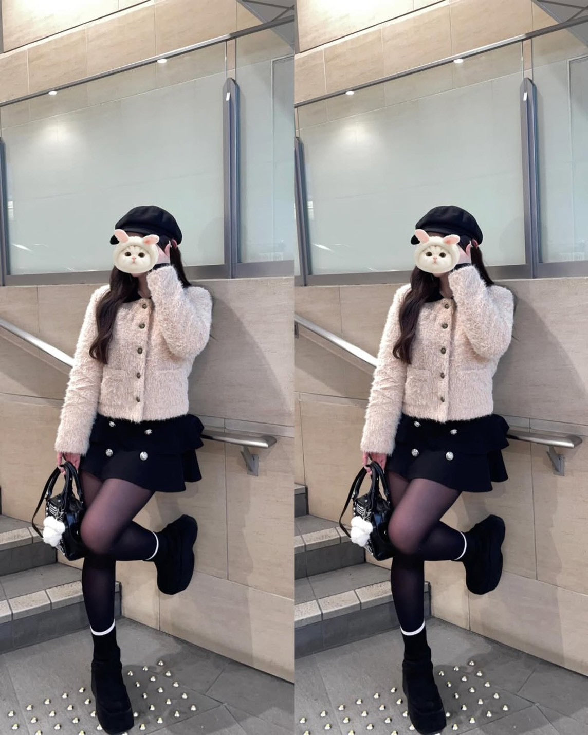 バイカラージャケット