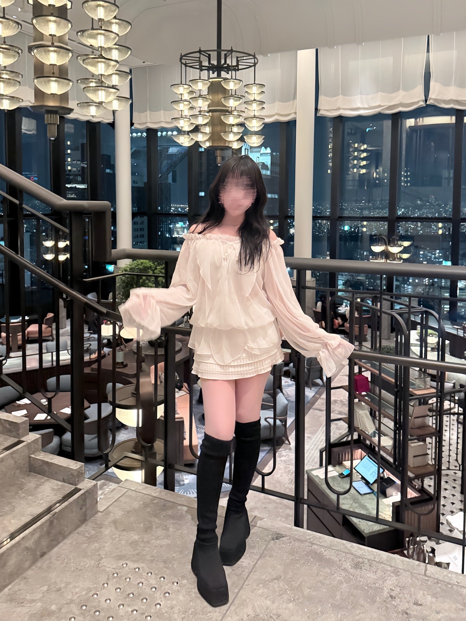 シフォントップス2色