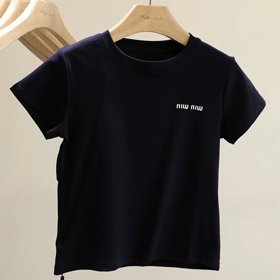 細見え！美シルエットTシャツ 6色