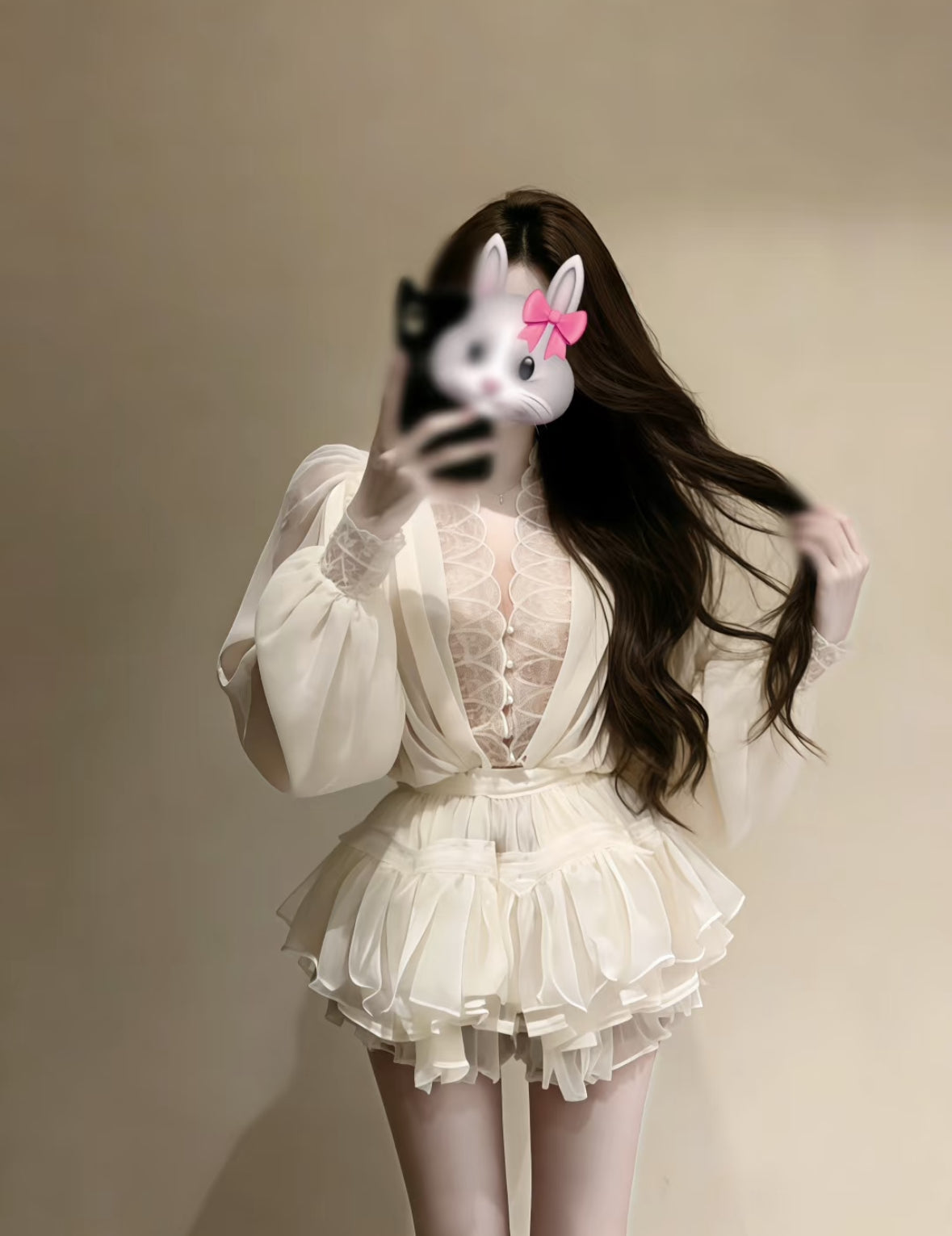 ふんわり純欲風セットアップ