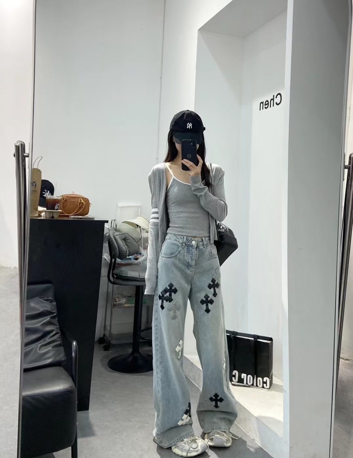 Cross pants