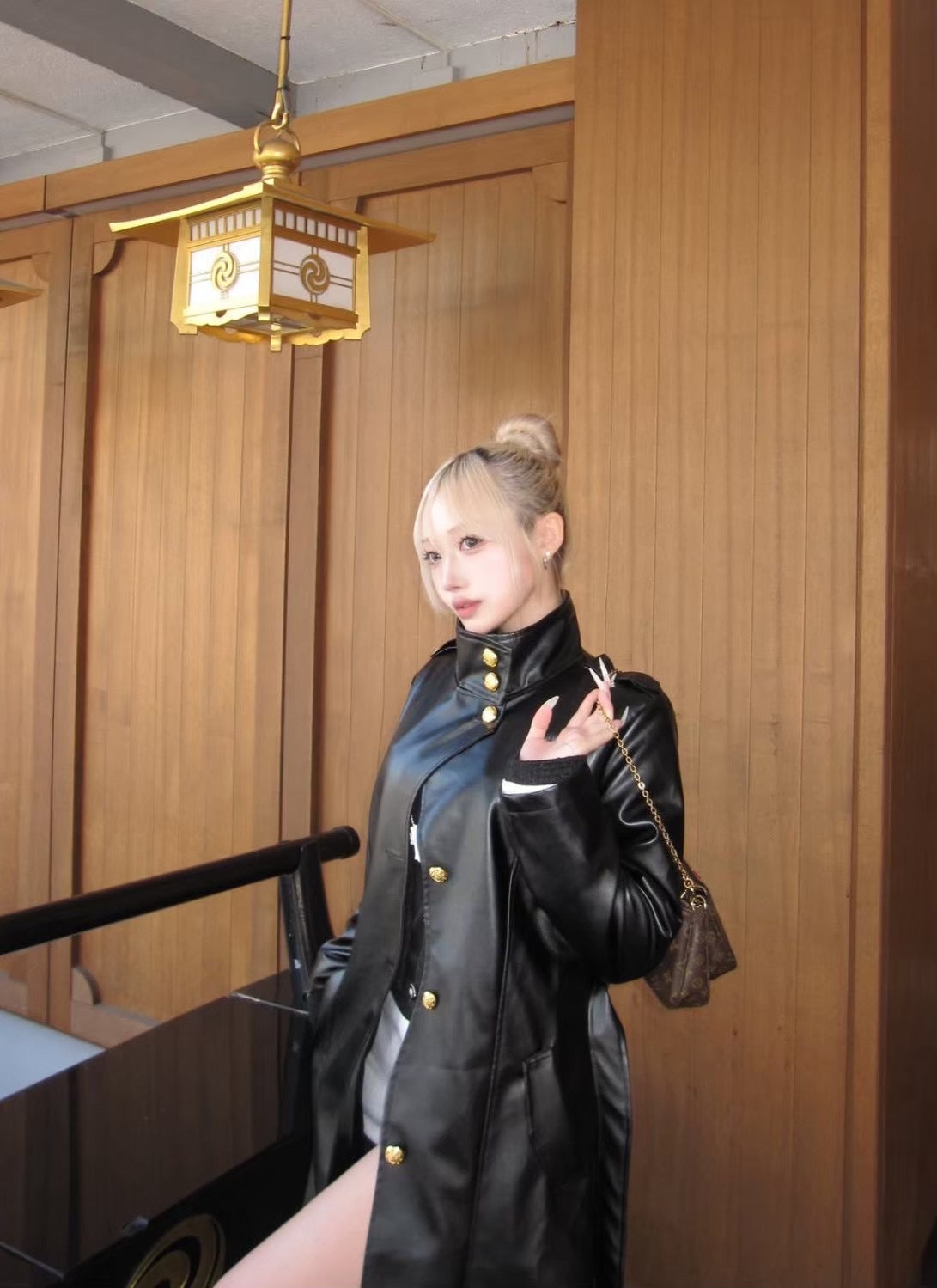 luxuryロングコート