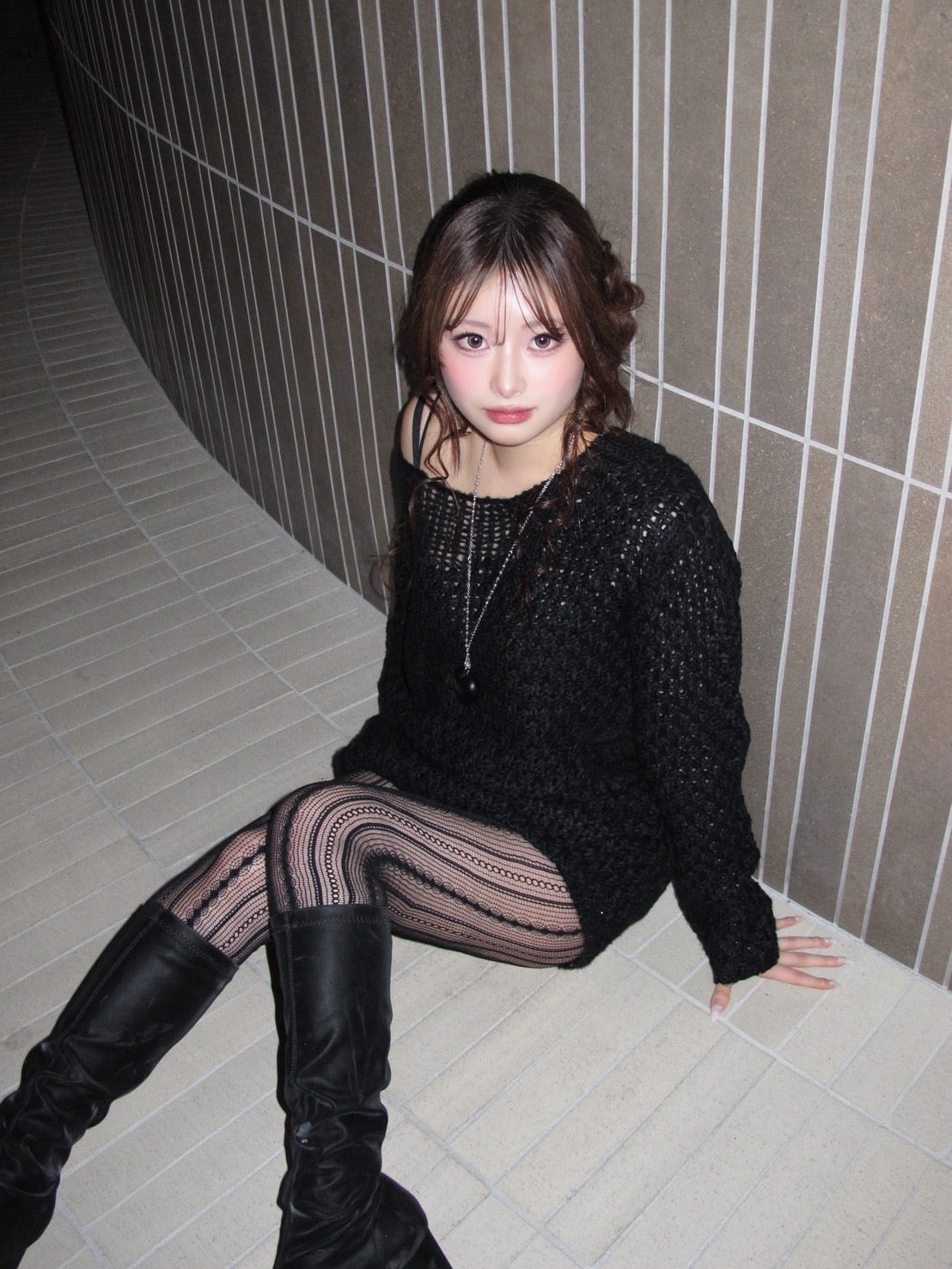 meshラフトップス 2色