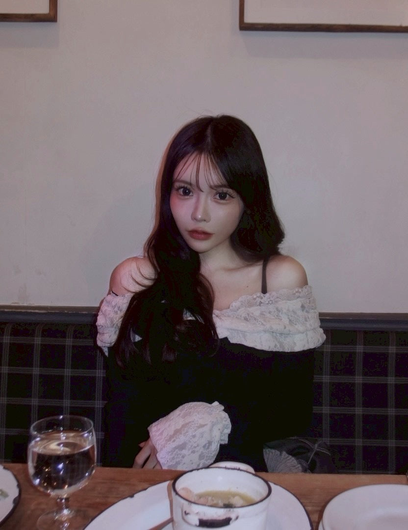 Roseオフショルワンピース
