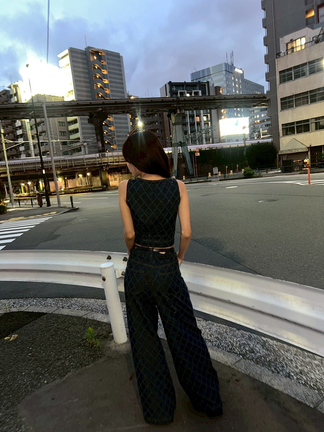 デニムセットアップ