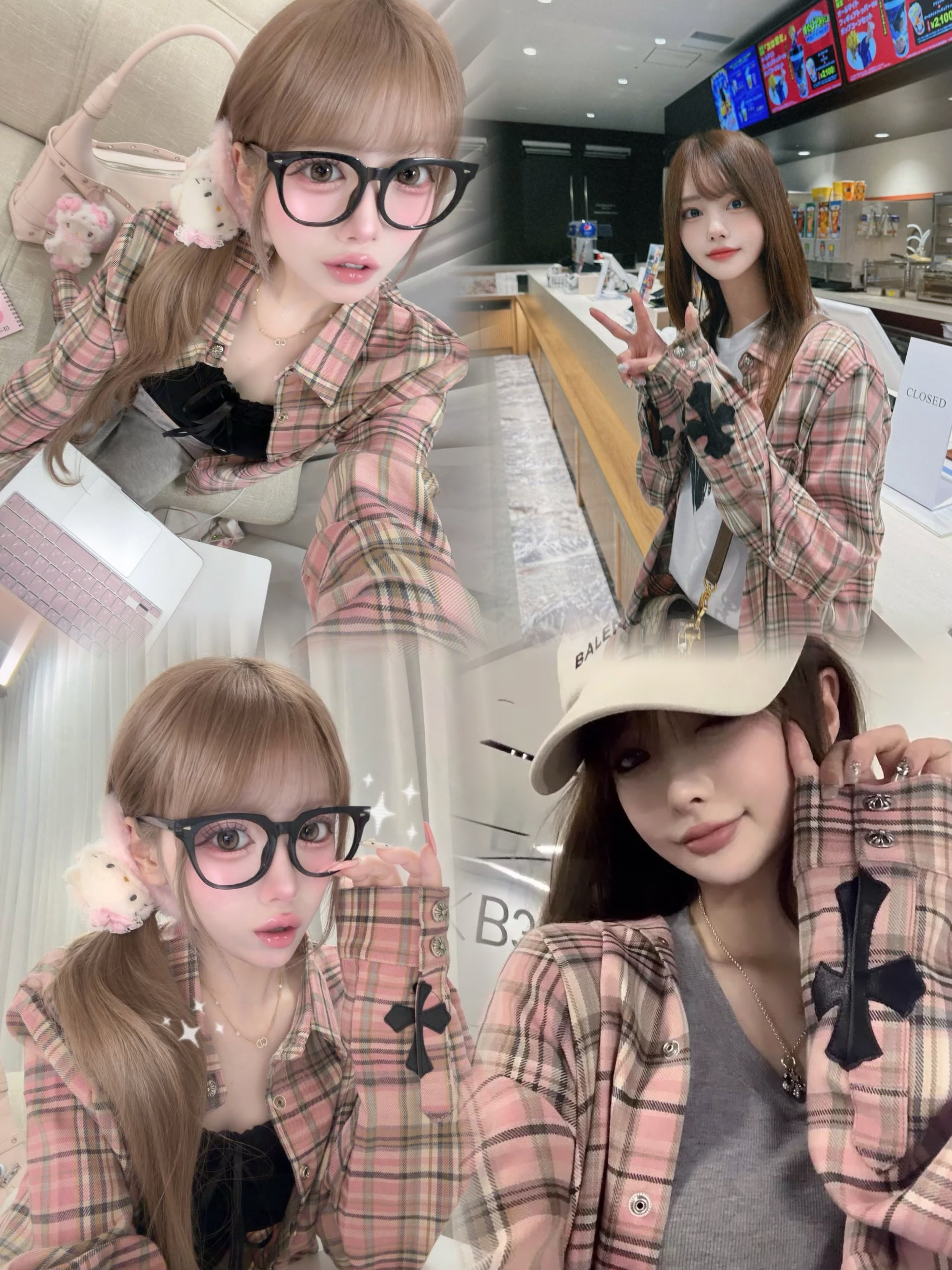 Cross check shirt