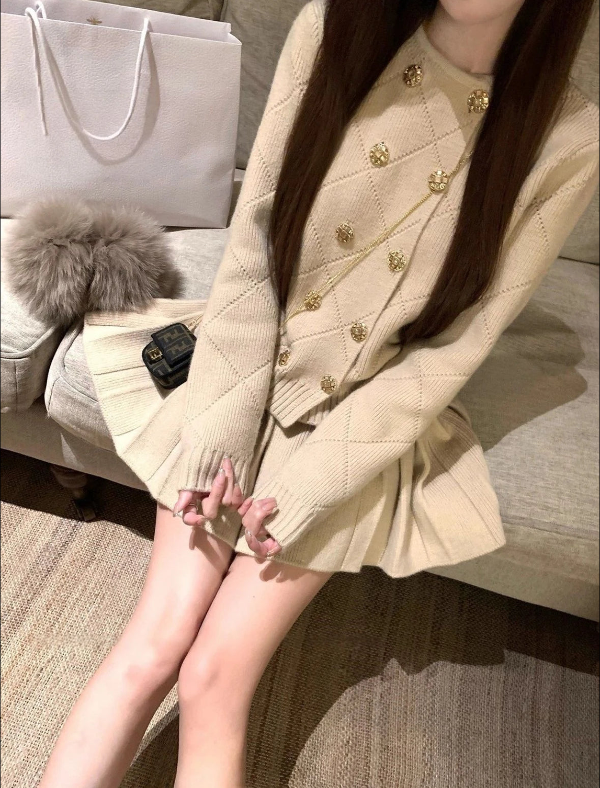 wbutton cardigan