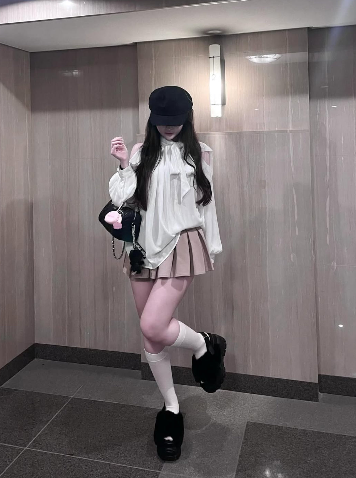 シフォンワンホントップス3色
