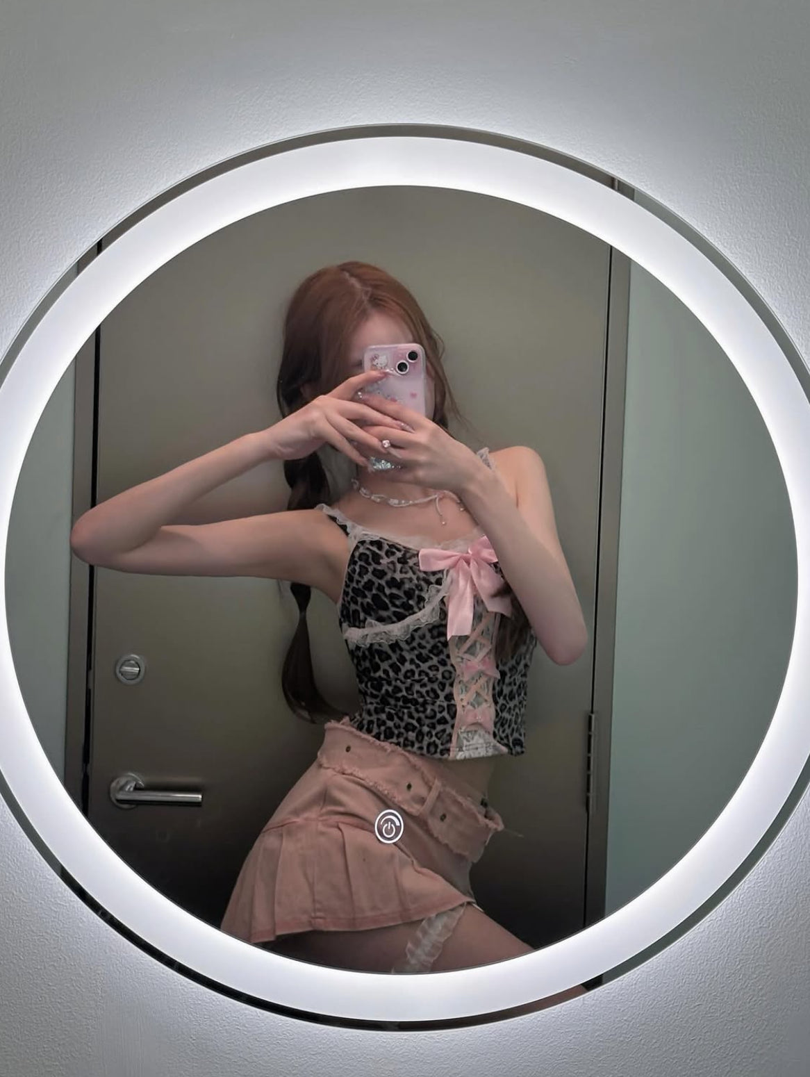 ♡pink reopard セットアップ