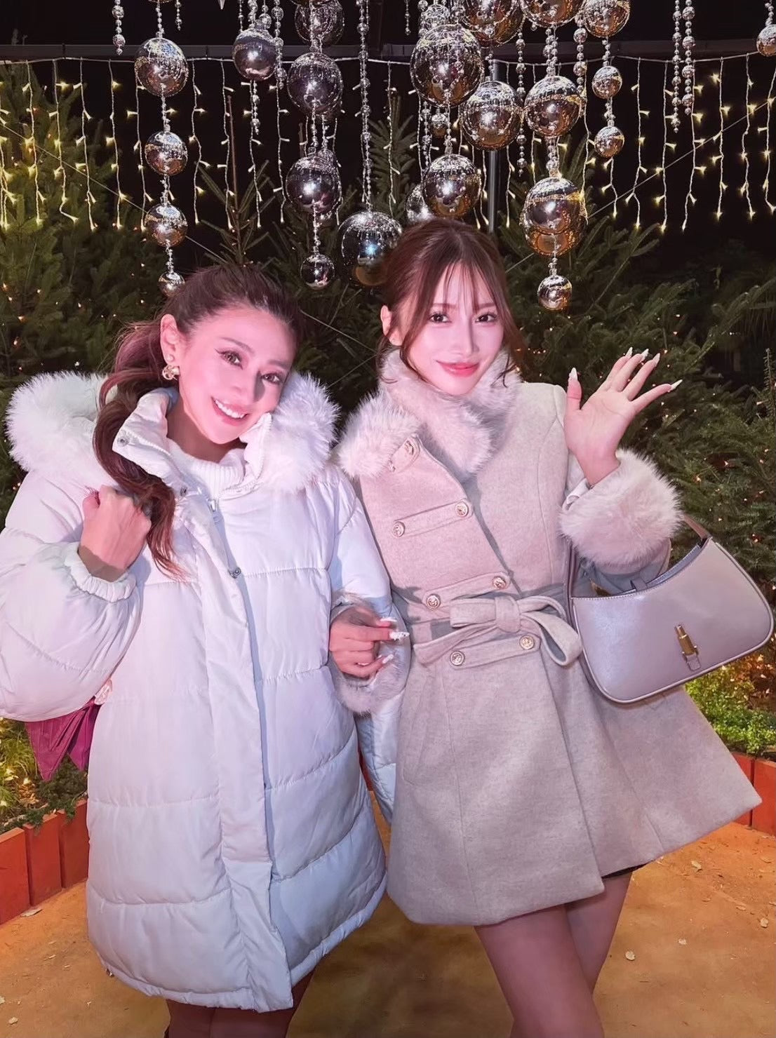 ミニワンピ風coat 2色