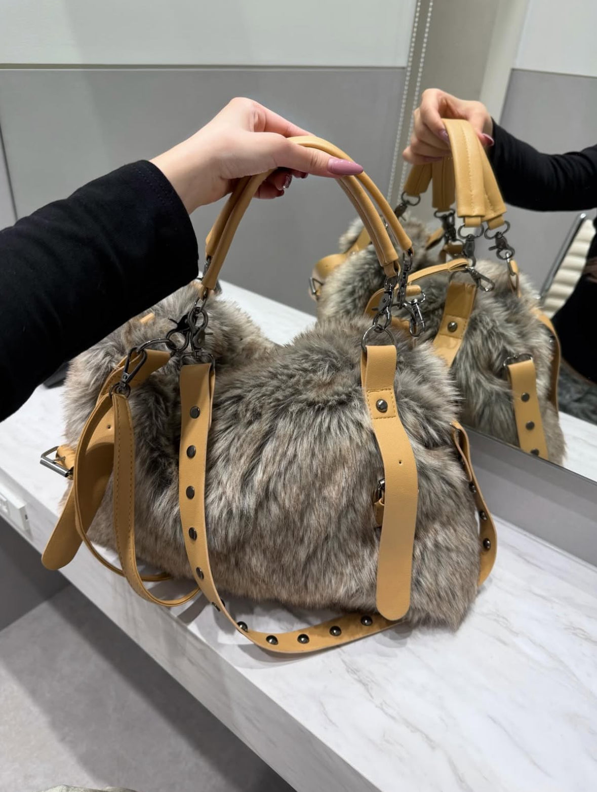 カジュアルファーbag