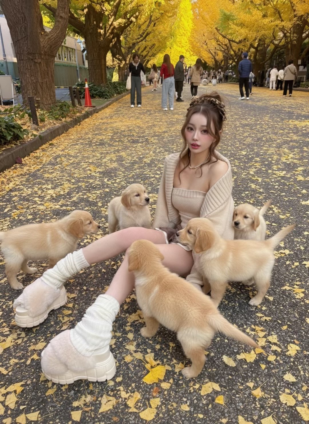 ニットトップスセット