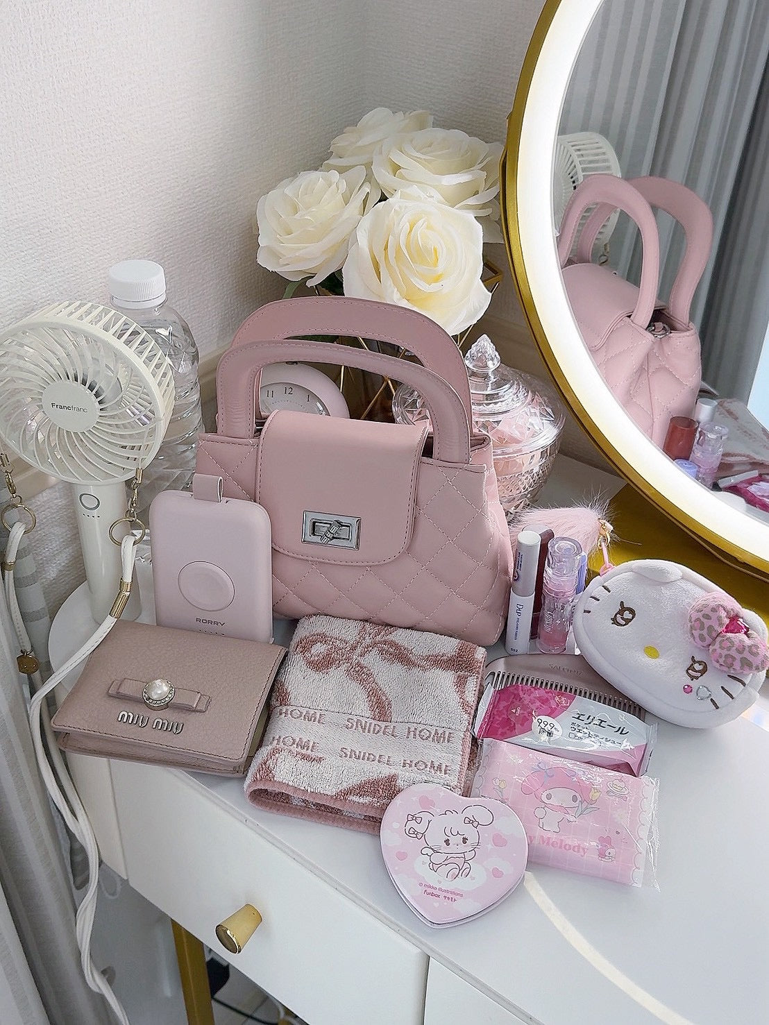 キルティングミニバッグ 3色