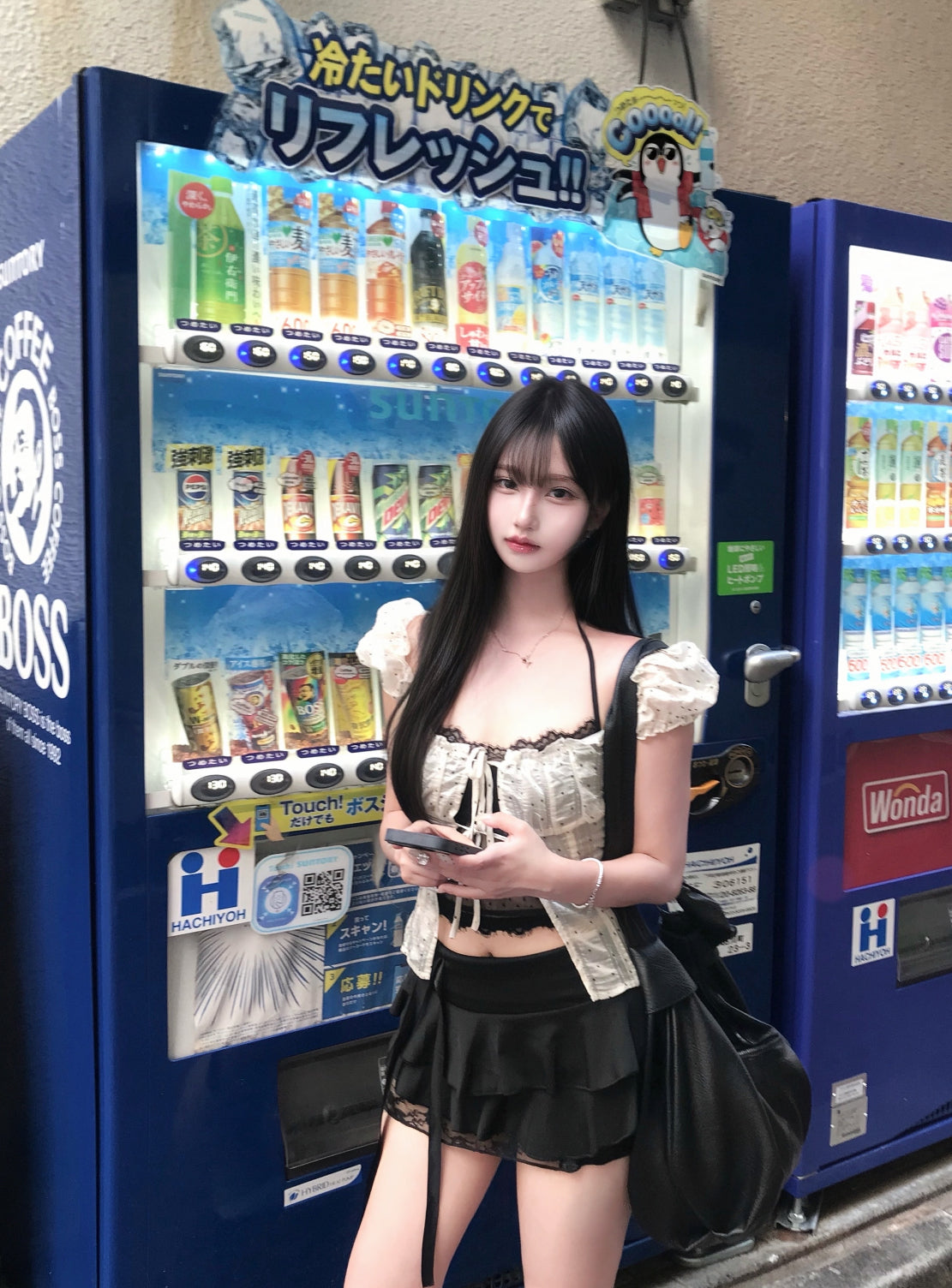 パフスリーブトップス