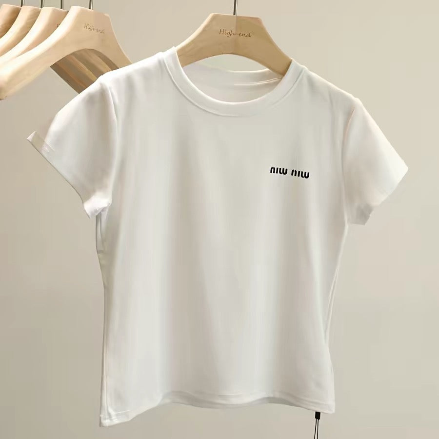 細見え！美シルエットTシャツ 6色