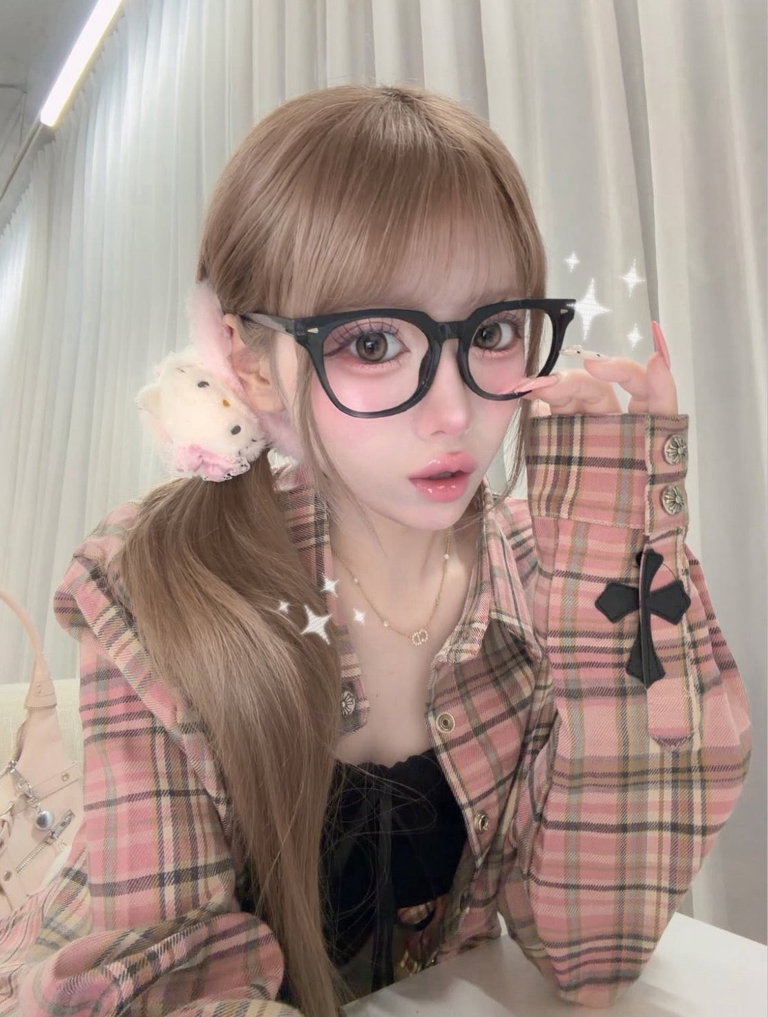 Cross check shirt