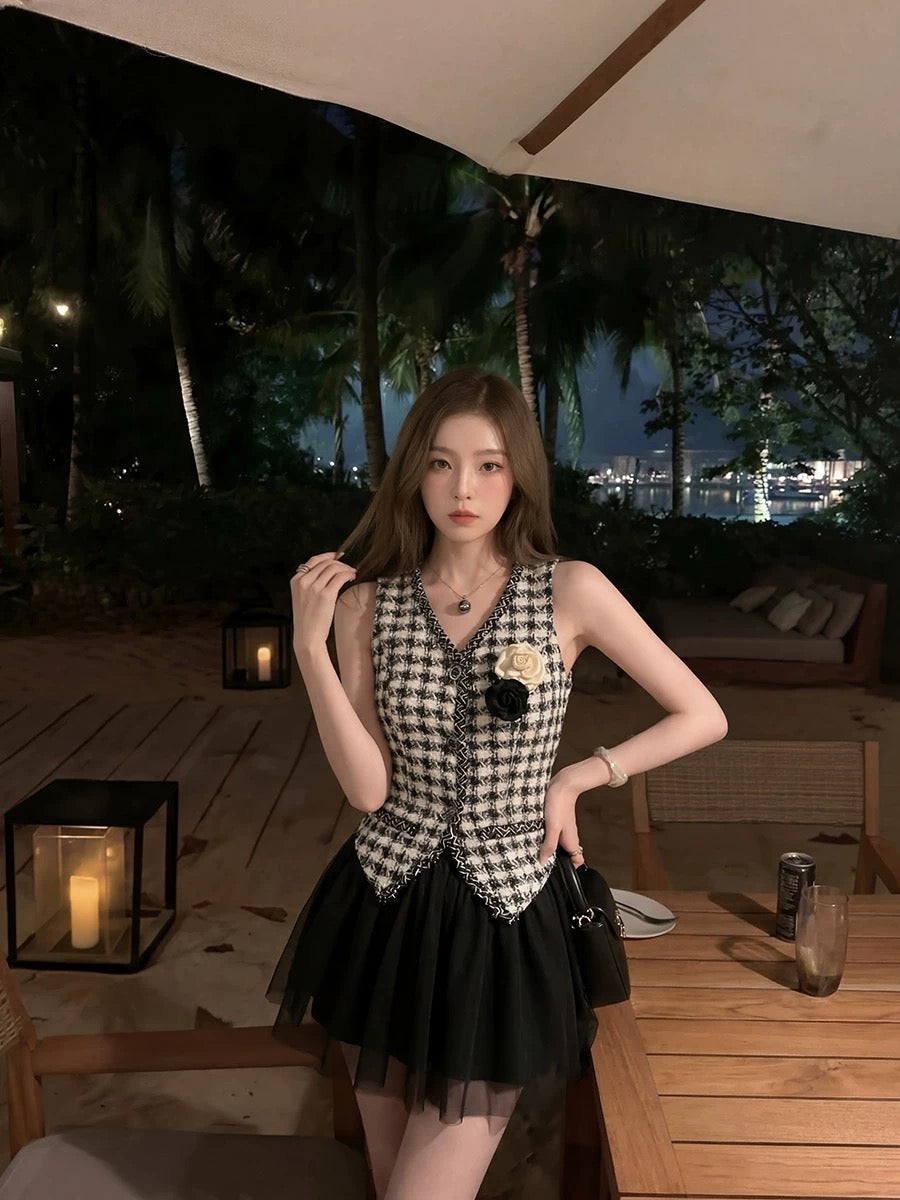 tweedセットアップ 2色