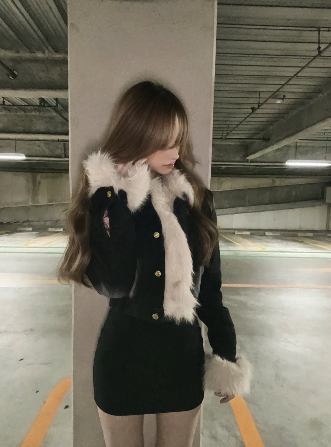 もふdenim ジャケット