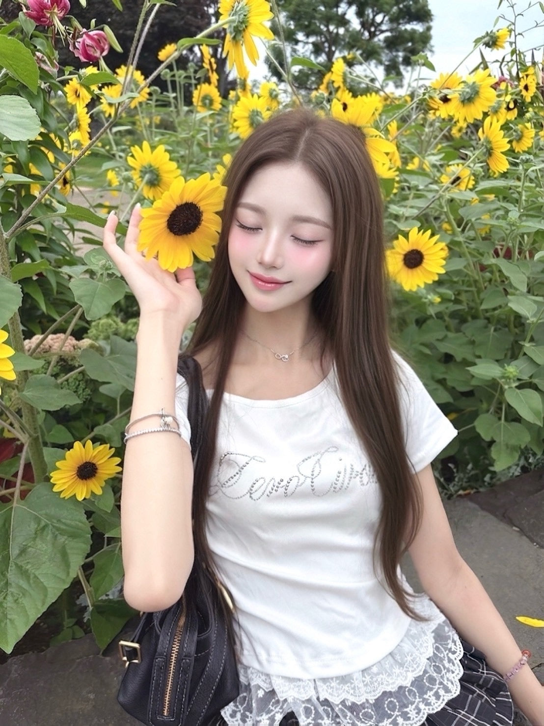 フリルTシャツ 3色