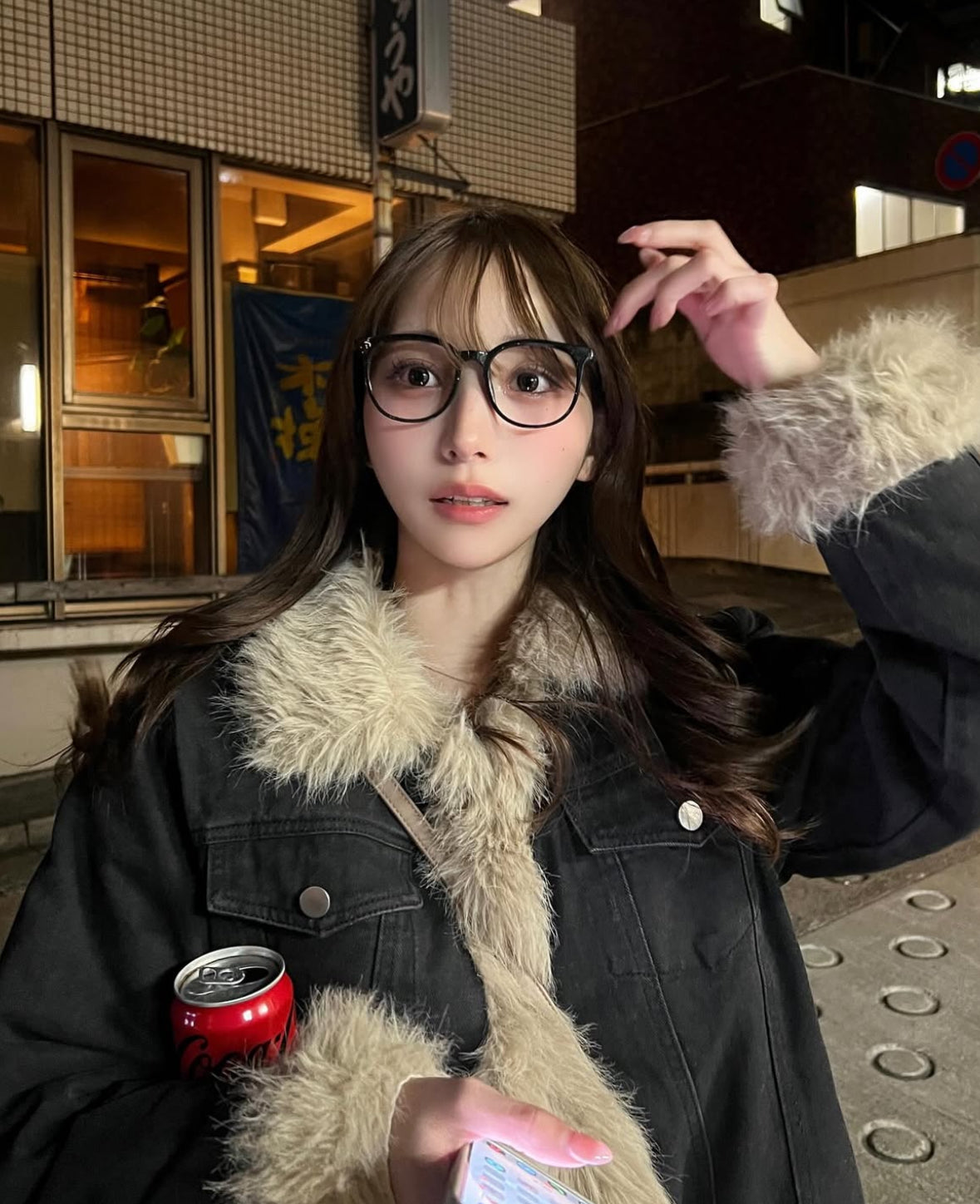 もふデニムコート