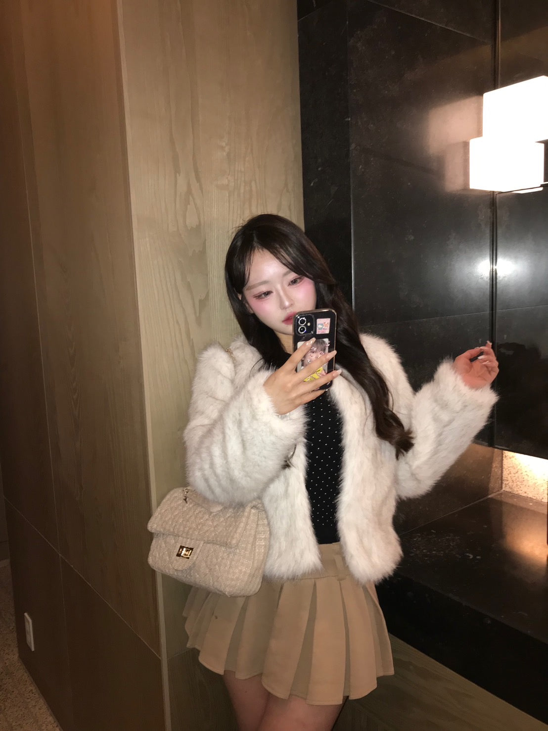 ファーコート 3色