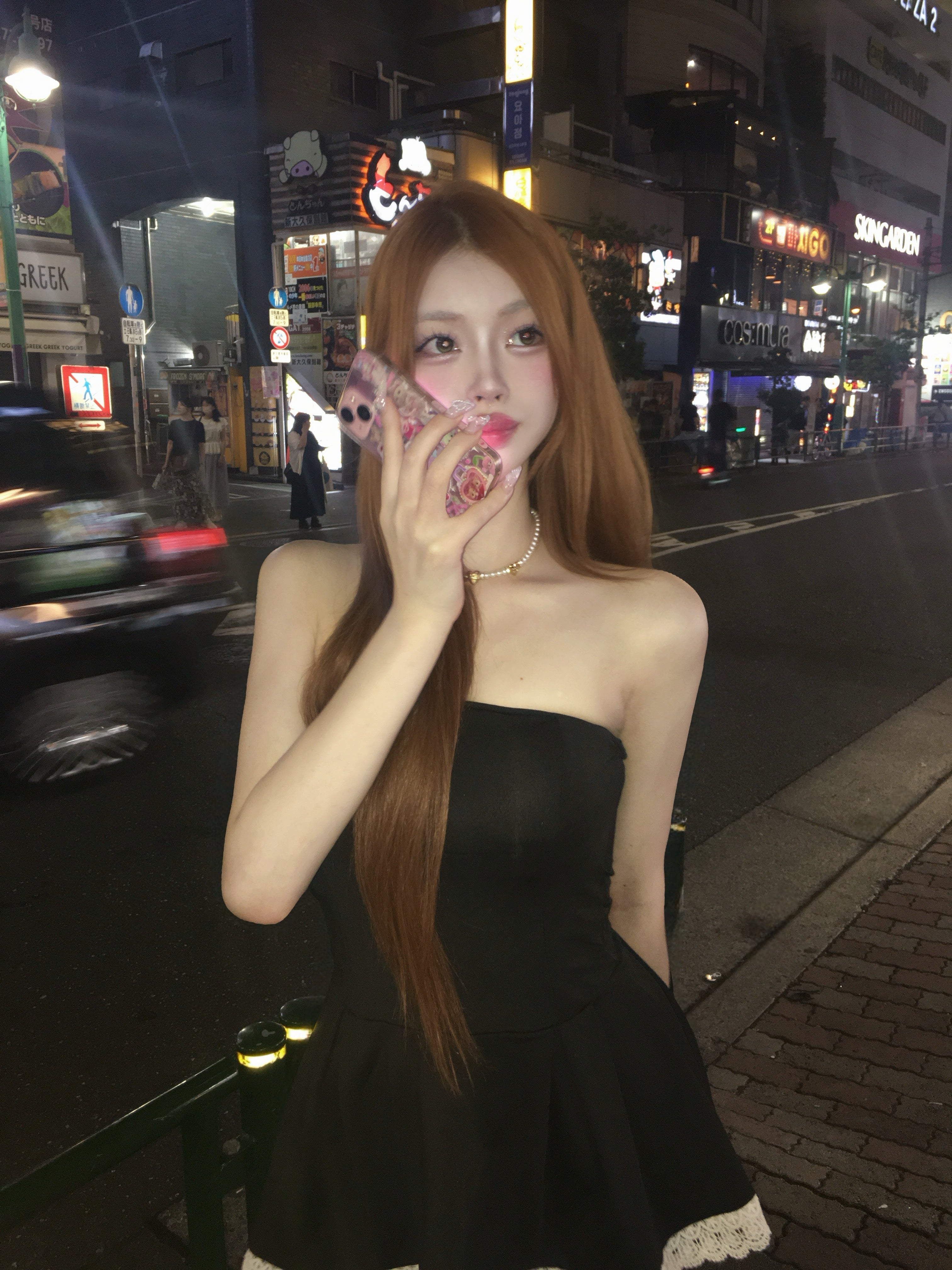 オフショルワンピーストップス