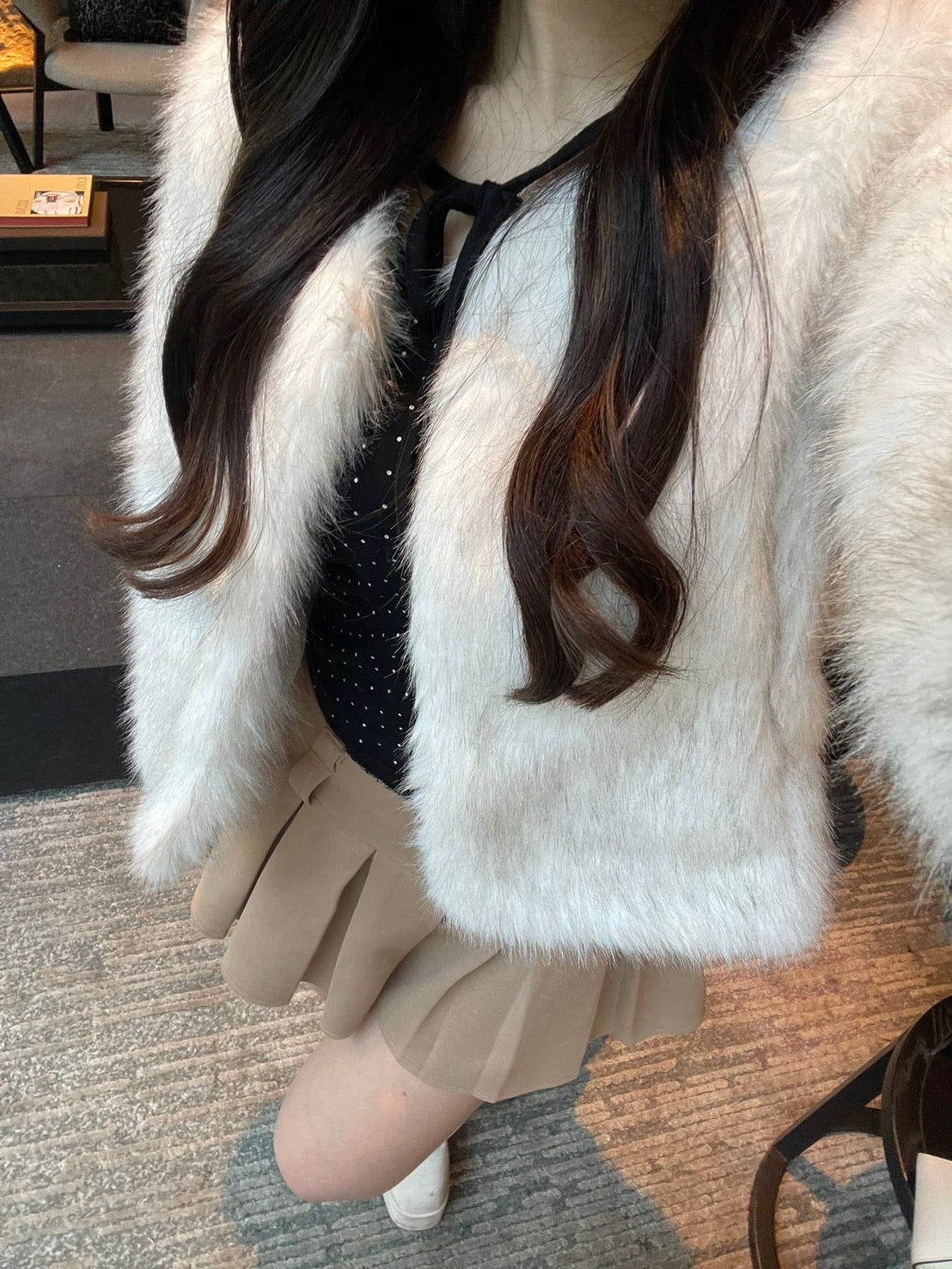 ファーコート 3色