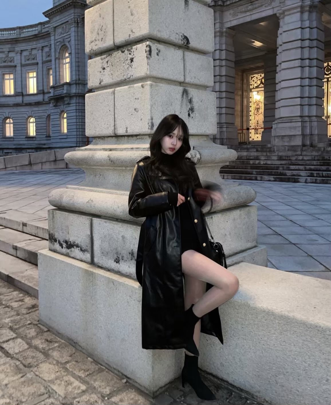 luxuryロングコート