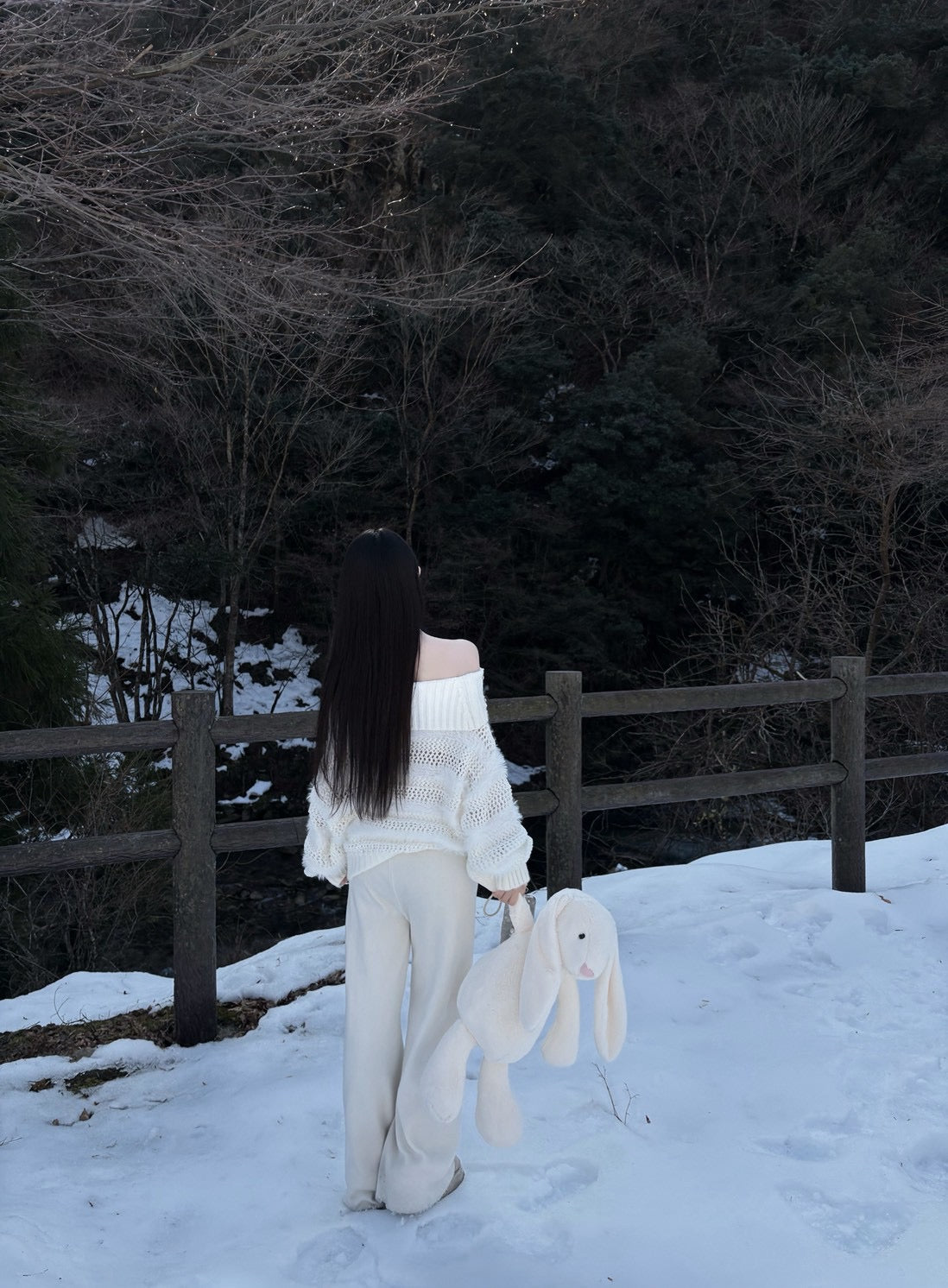 オフショル儚ニット2色