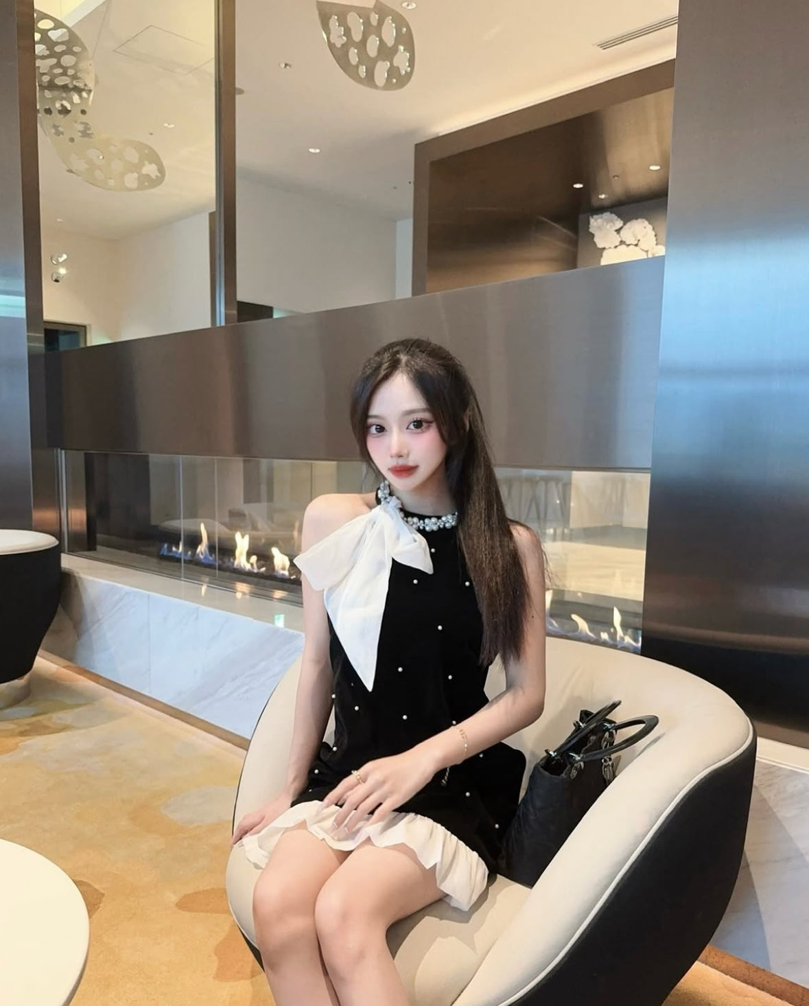 ribbon girly onepiece