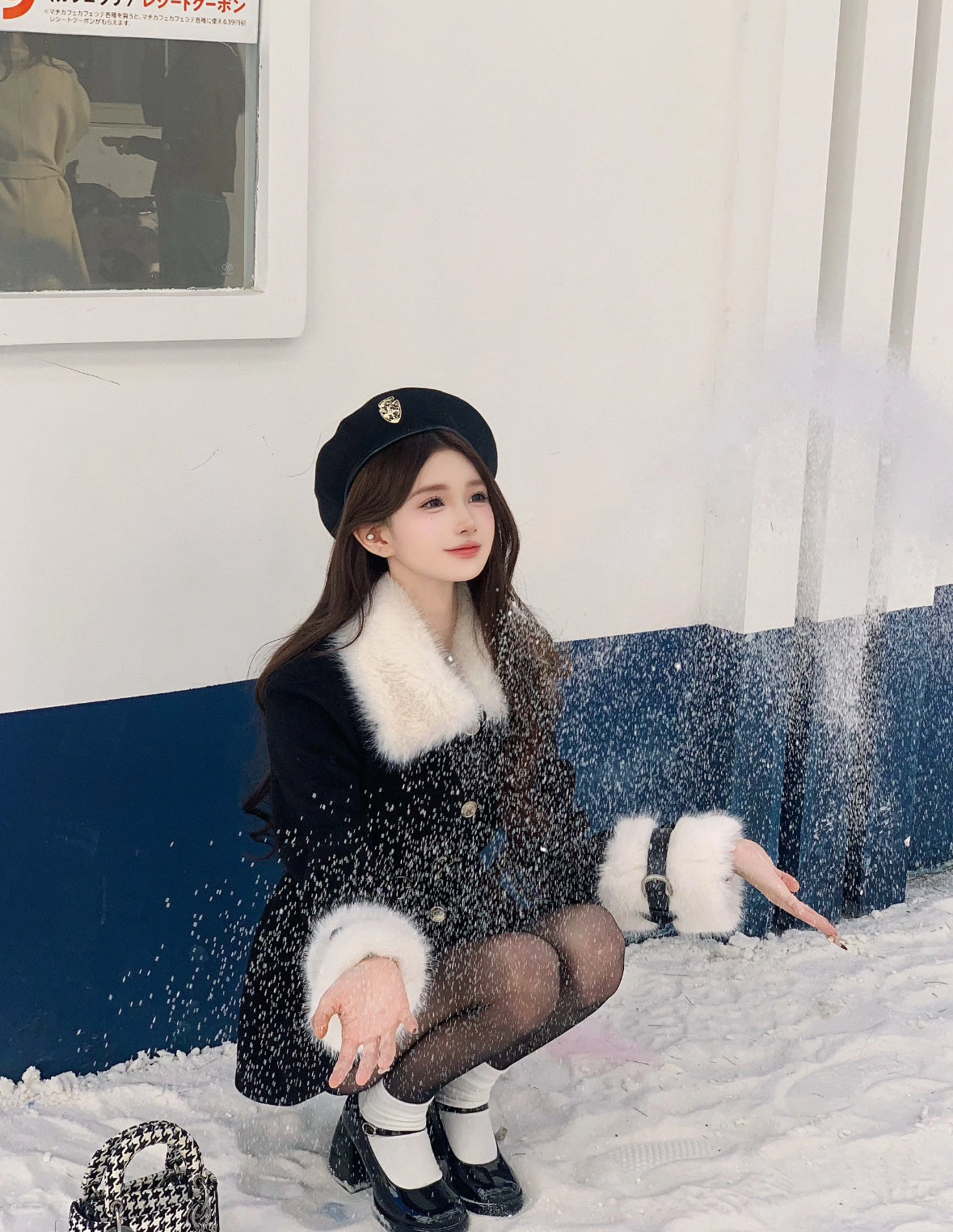 dolly monotone coat