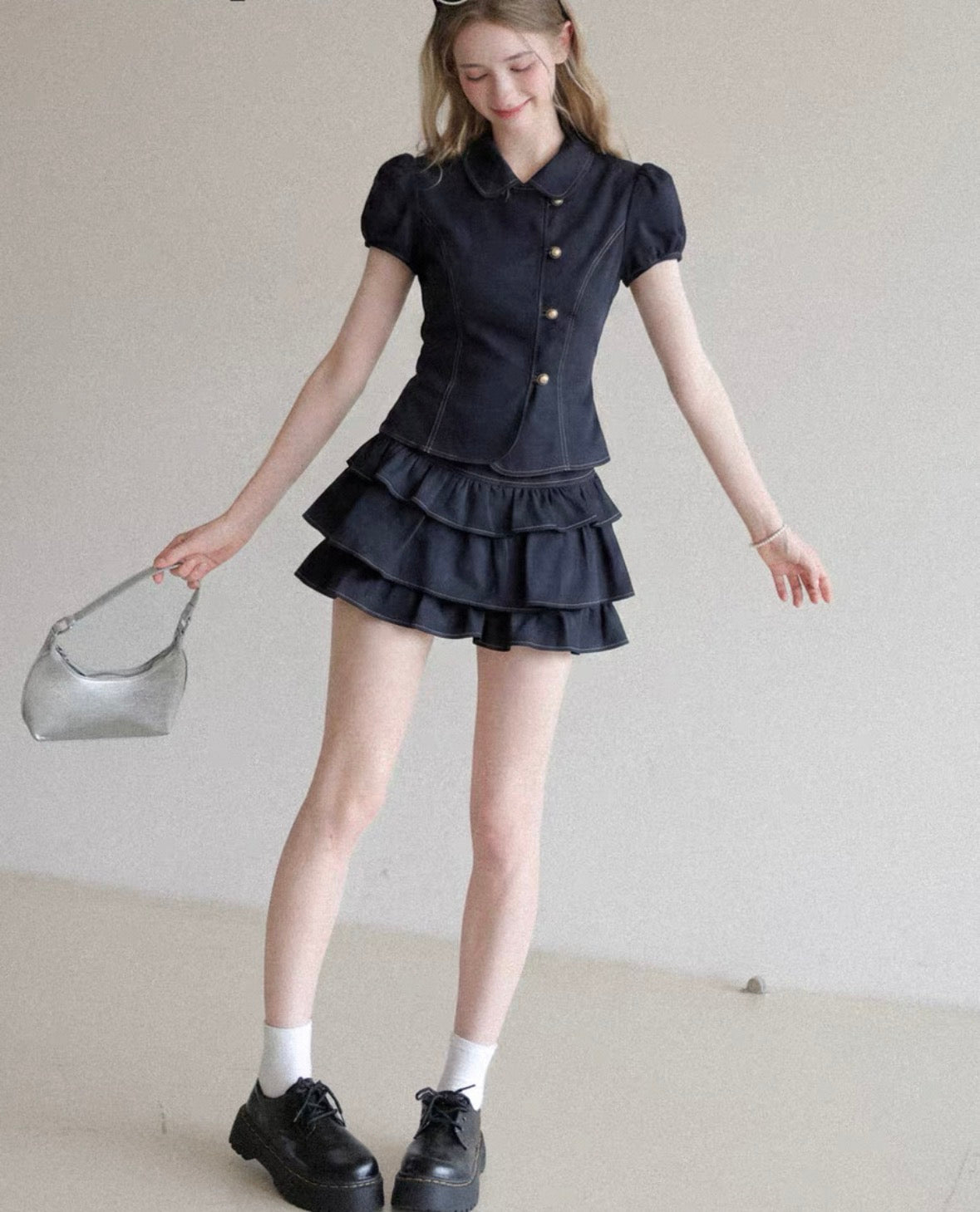 デニムセットアップ