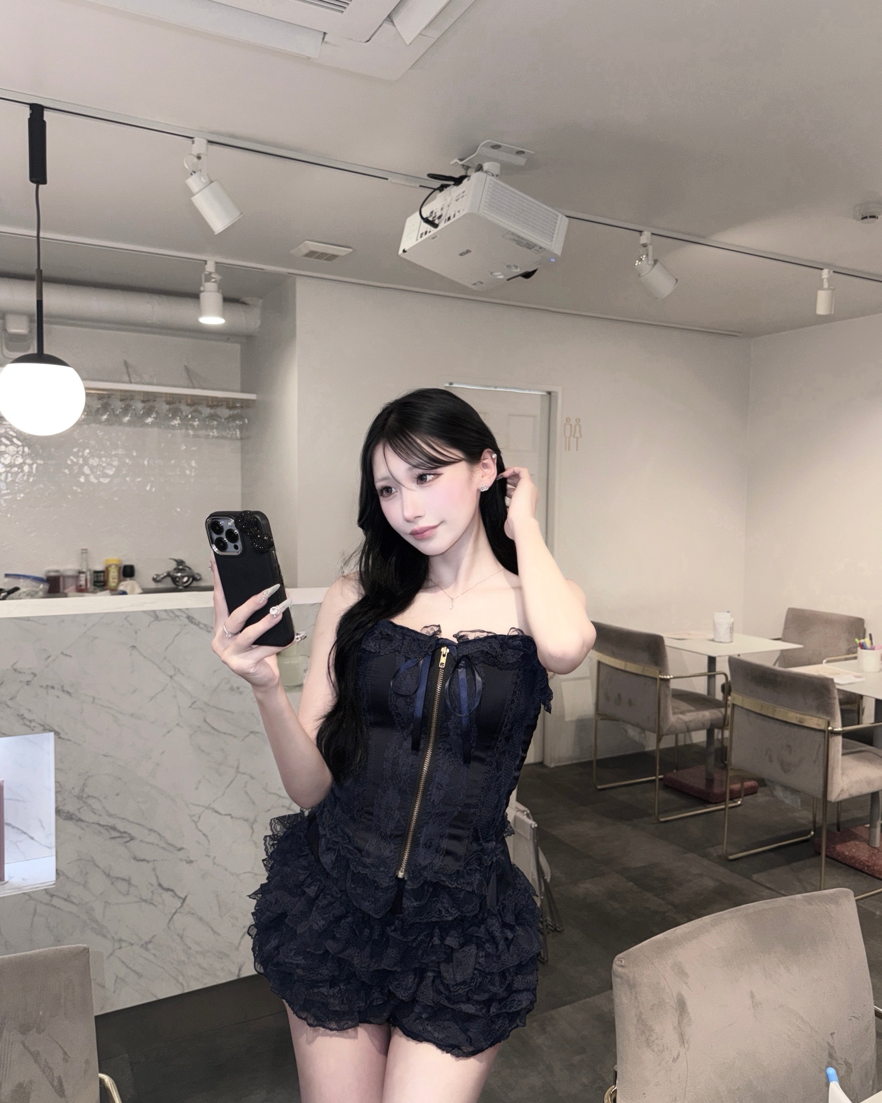 フリルセットアップ 2色