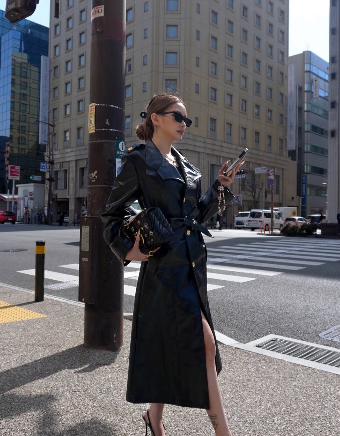 luxuryロングコート