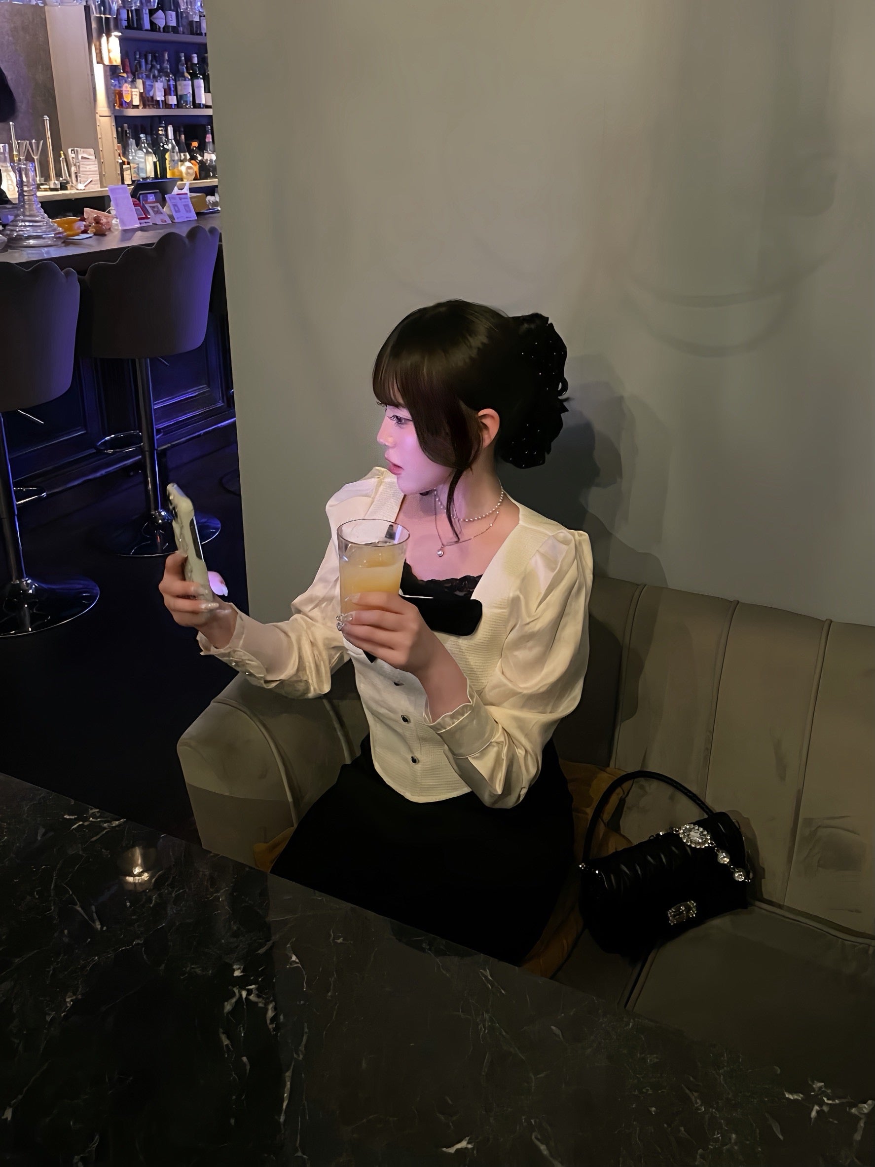 財閥系モノトーンセットアップ