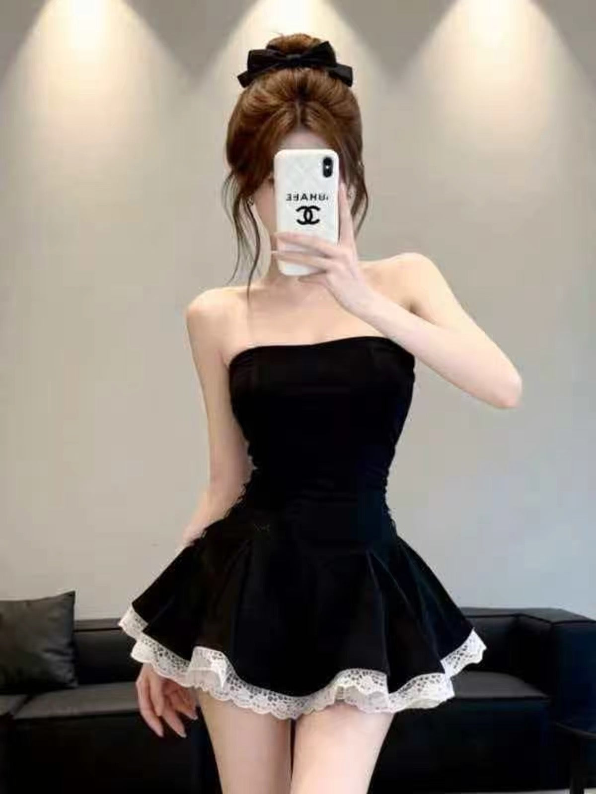 オフショルワンピーストップス