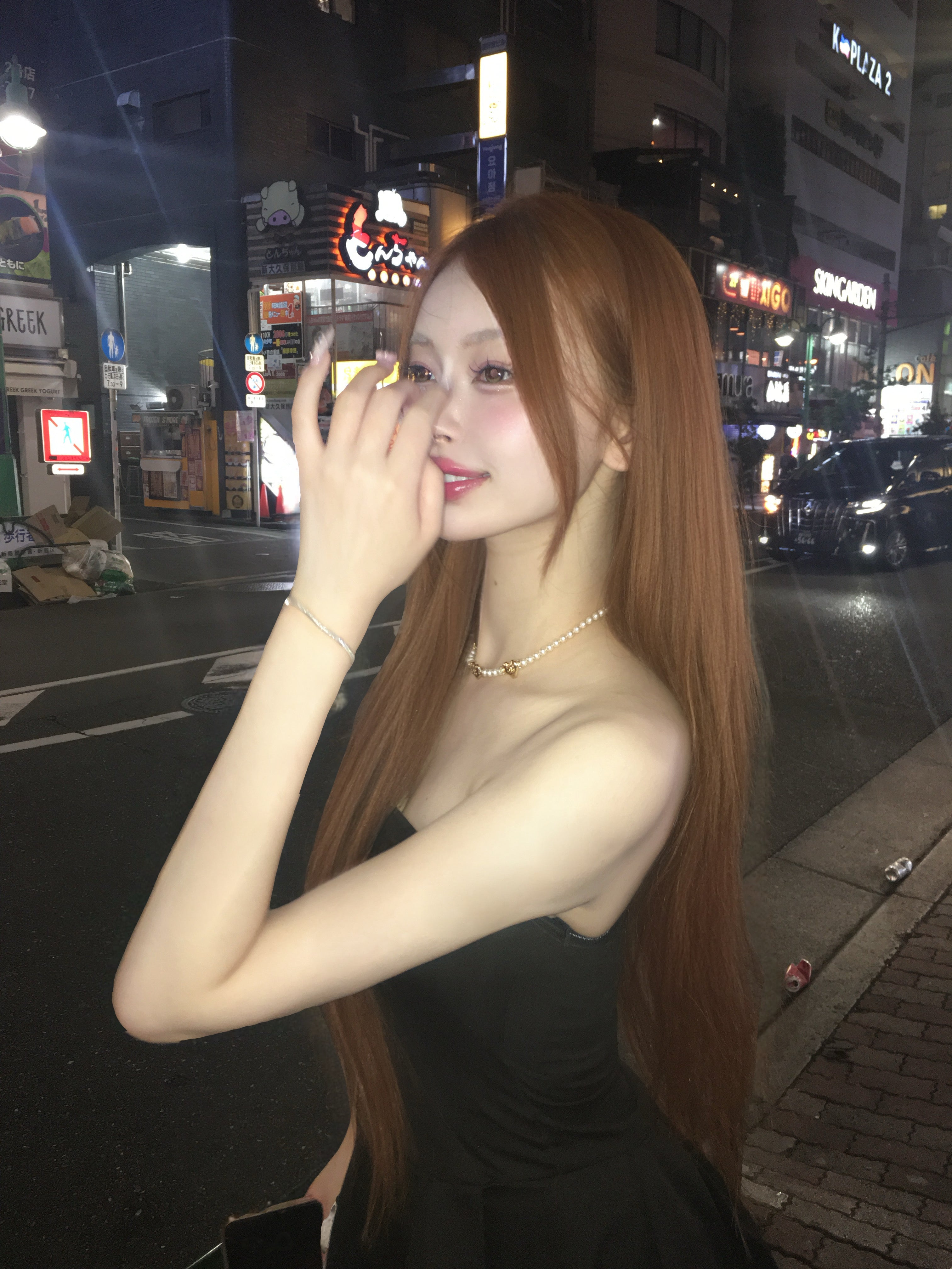 オフショルワンピーストップス
