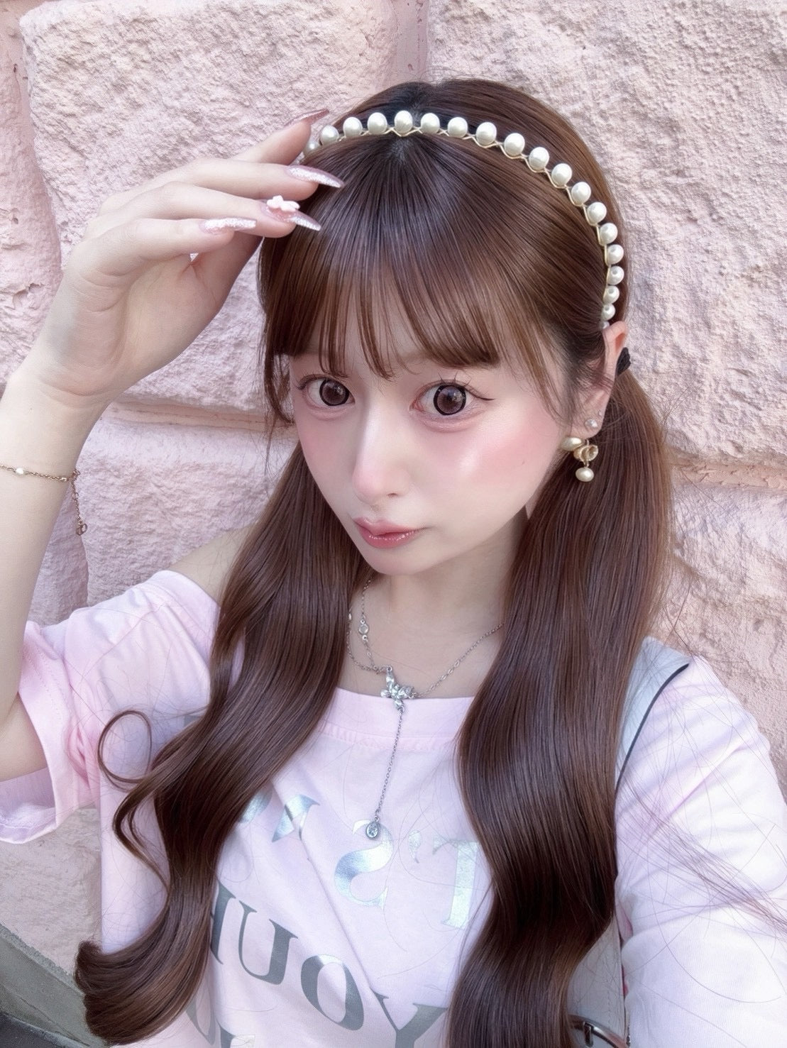 ゆるピンクトップス
