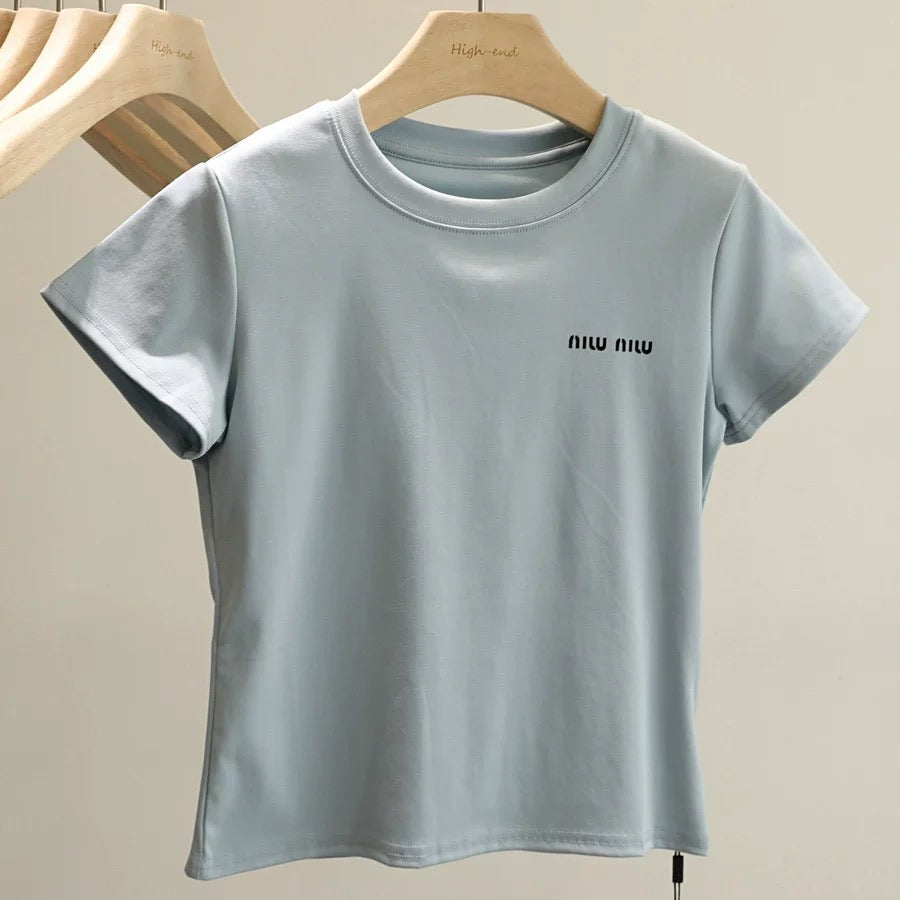 細見え！美シルエットTシャツ 6色