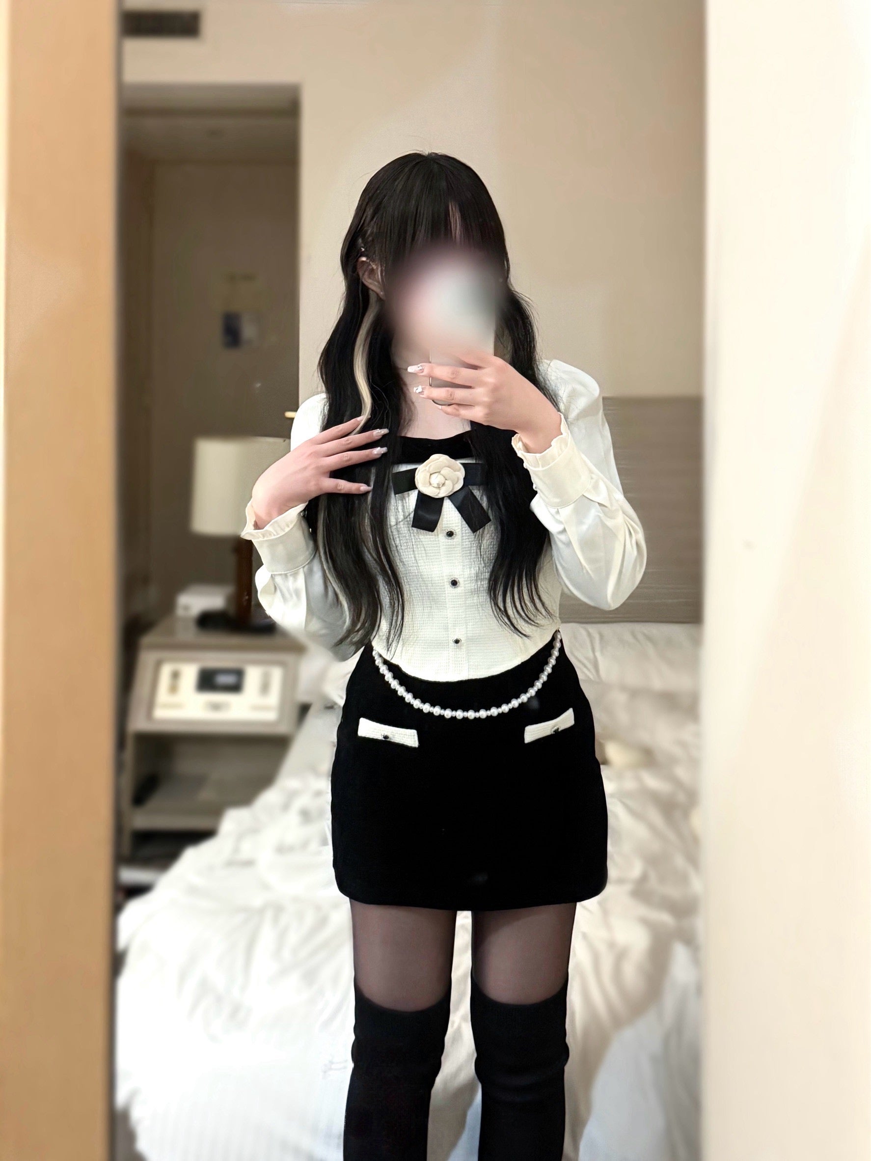 財閥系モノトーンセットアップ