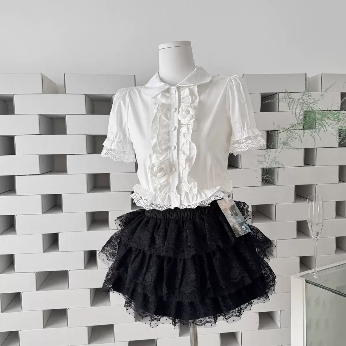 フリルトップスorスカート2種